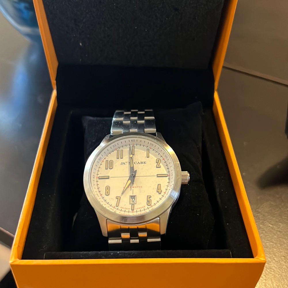 Men’s stainless watch